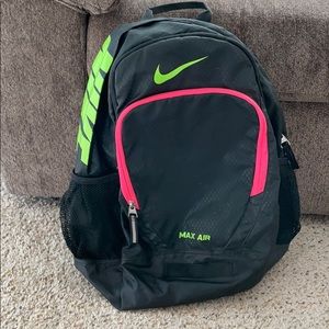 Nike max air black backpack